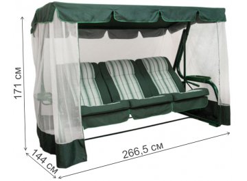 Качели садовые Палермо с813