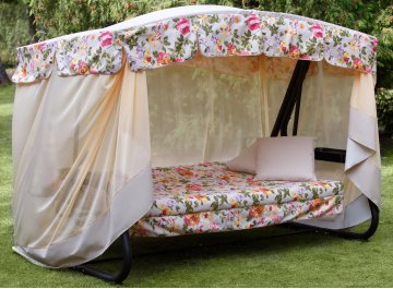 Качели садовые Саванна flower с1205