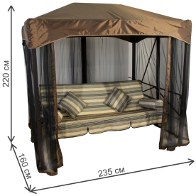 Качели садовые Монреаль