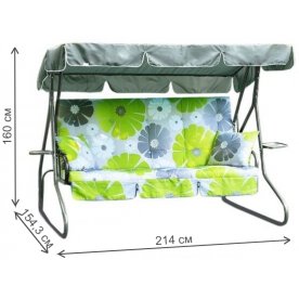 Садовые качели Люкс 3