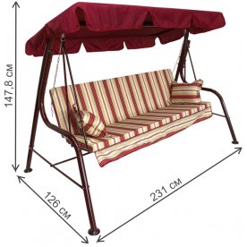 Садовые качели Стандарт Nova