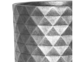 Кашпо Даймонд DMND-RND-30-SLV