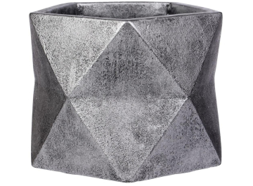 Кашпо Геометри Ромб DSQUARE38-SLV