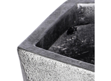 Кашпо Геометри Ромб DSQUARE38-SLV