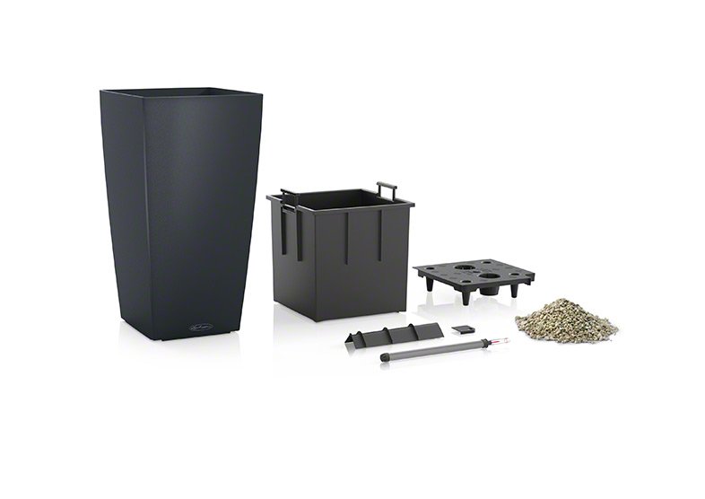 Кашпо Lechuza 13138 CUBICO Color 30 серый