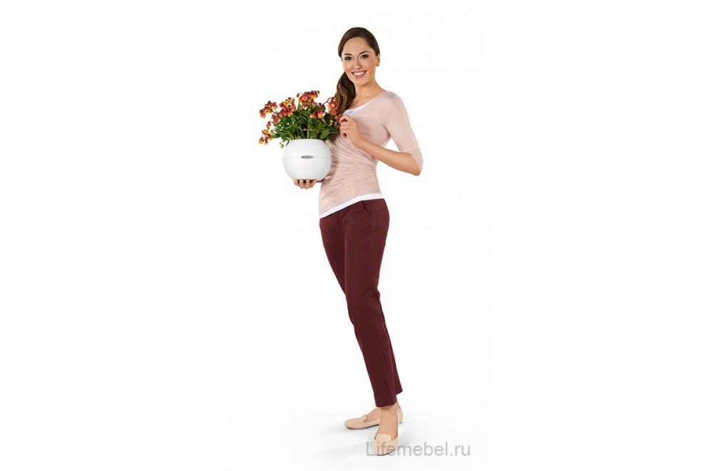 Кашпо Lechuza 13364 LECHUZA-PURO Color 20 серый