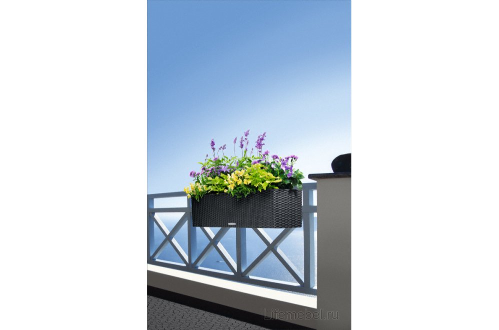 Кашпо Lechuza 15615 BALCONERA Cottage 80 мокка