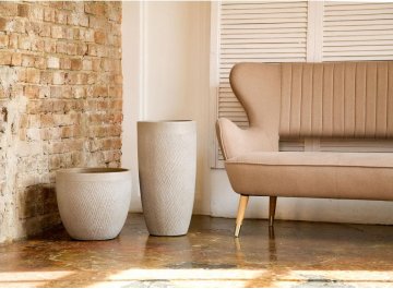 Кашпо Лотус Круглое D44 H43.5 MESHR44-T