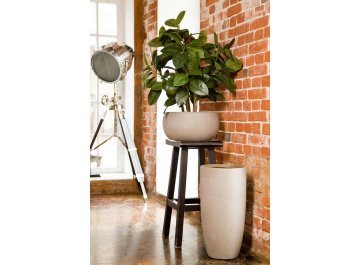 Кашпо Лотус Высокое Круглое D38 H72 MESHV38-T