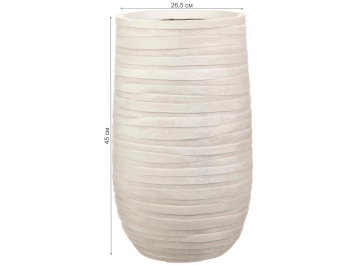 Кашпо Роу Высокое D26.5 H45 ROWEV26-AW