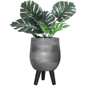 Кашпо Страйп WSTRIPR-20-SLV