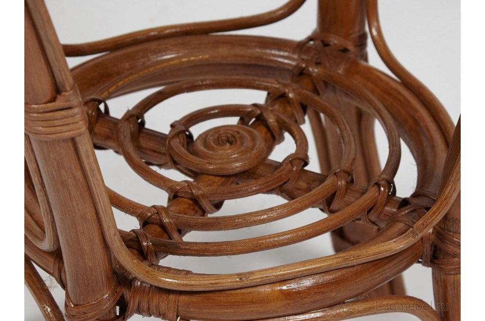 Кофейный комплект из ротанга New Bogota/Нью Богота коричневый кокос