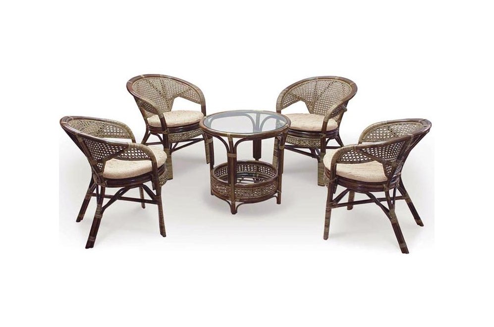 Комплект для отдыха Pelangi/Пеланги грецкий орех