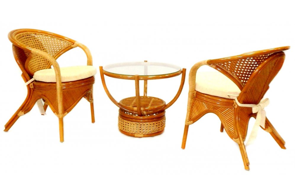 Комплект кофейный Rainbow коньяк