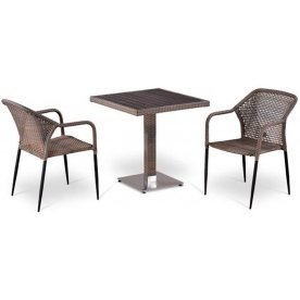 Обеденный комплект 2+1 T502DG Y35G-W1289 2Pcs