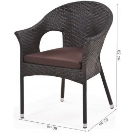 Обеденный комплект 4+1 T190B-1 Y97B 4Pcs