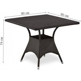 Обеденный комплект 4+1 T190BD Y290B-W52 4Pcs