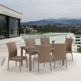 Обеденный комплект 6+1 T256B Y380B-W56 6Pcs