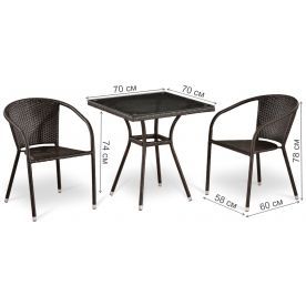 Обеденный комплект T282BNT Y137C-W53 2