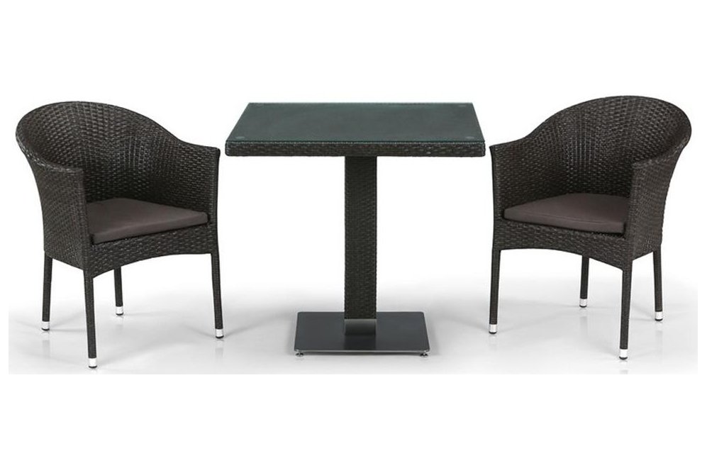 Обеденный комплект T605SWT/Y350B-W53 Brown