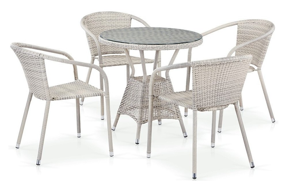 Обеденный комплект T705ANT/Y137C-W85 4 Latte