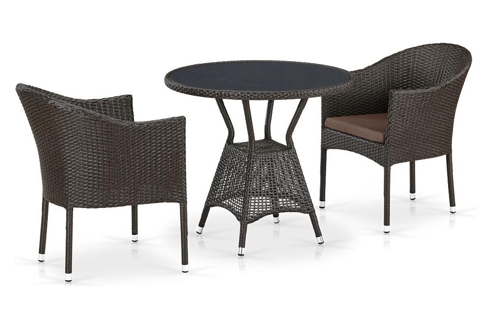 Обеденный комплект T707ANS/Y350-W53 2 Brown