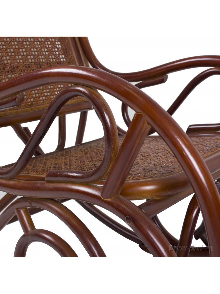 Кресло-качалка Moscow коньяк