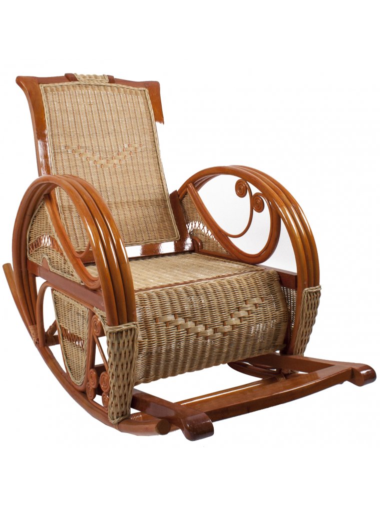 Кресло-качалка Valua золотой мед