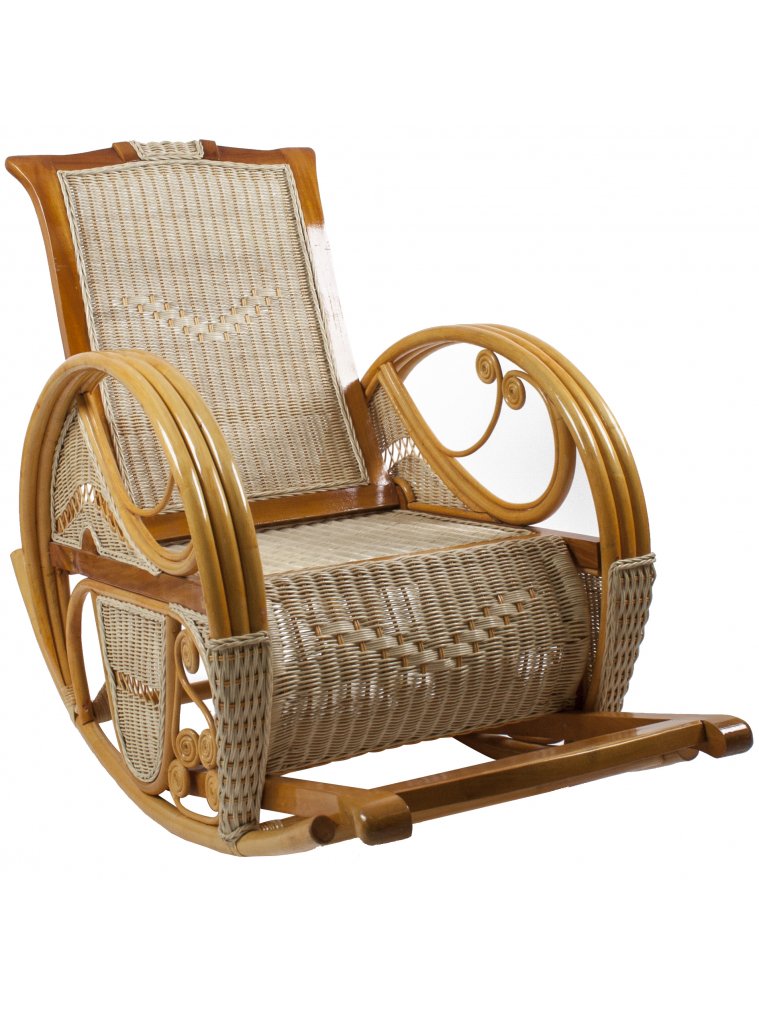 Кресло-качалка Valua золотой мед