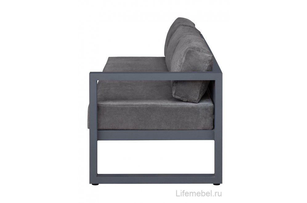 Диван Capri правый 190 antracite grey