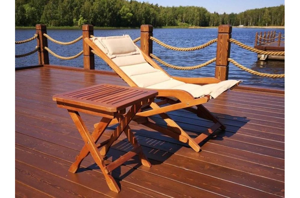 Кофейный комплект из дерева AFM-709A-T133 бежевый