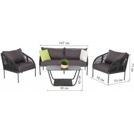 Кофейный комплект из металла Юджи