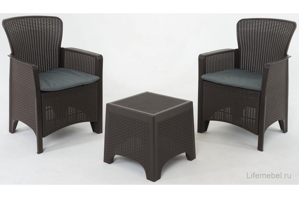 Кофейный комплект из ротанга SF3-2P