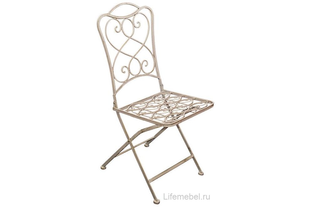 Кофейный комплект Мирона с узором белый