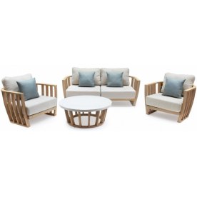 Комплект деревянной мебели Woodland натуральный / бежевый