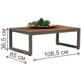 Комплект для отдыха из металла Санторини