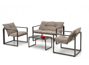 Обеденный комплект из металла Shark