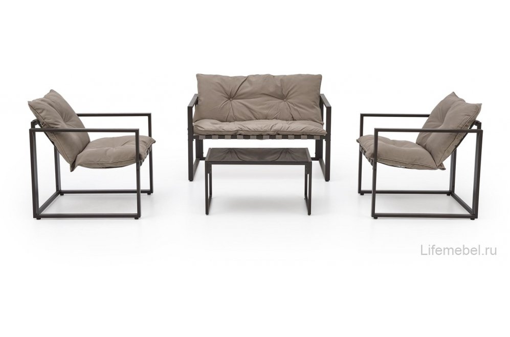 Обеденная группа Shark капучино