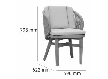 Комплект деревянной мебели Mali