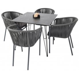 Обеденный комплект из металла Arndla