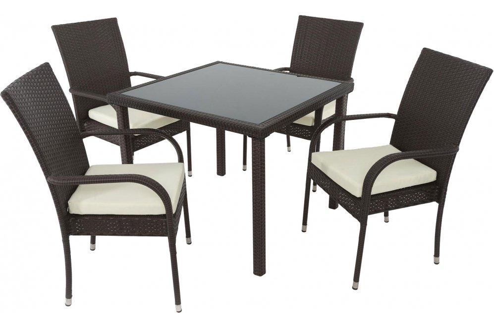 Обеденный комплект из ротанга F0824
