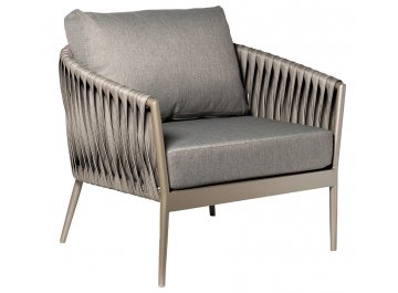 Металлическое кресло Муза 39AR-KRES-3691 ser серое