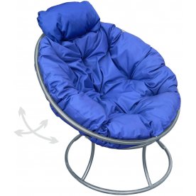 Металлическое кресло Папасан мини