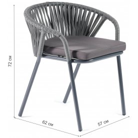 Металлическое кресло Laitma