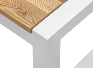 Металлический стол Санторини