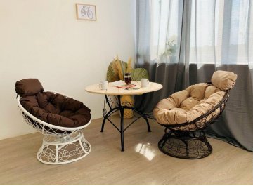 Деревянный стол Круглый 1 м