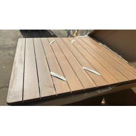 Стол деревянный обеденный Eloise песочный