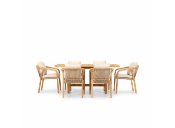 Стол деревянный обеденный Ravona 1700 натуральный