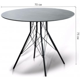 Металлический стол Rodietta