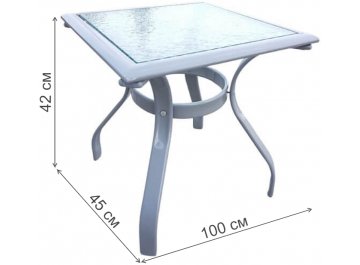 Металлический стол T135